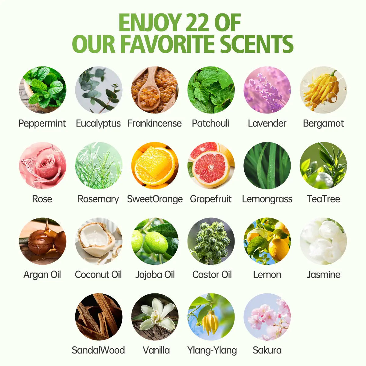 Discover our new collection of aromatherapy and massage oils in 30ml/1,01 fl oz bottles.